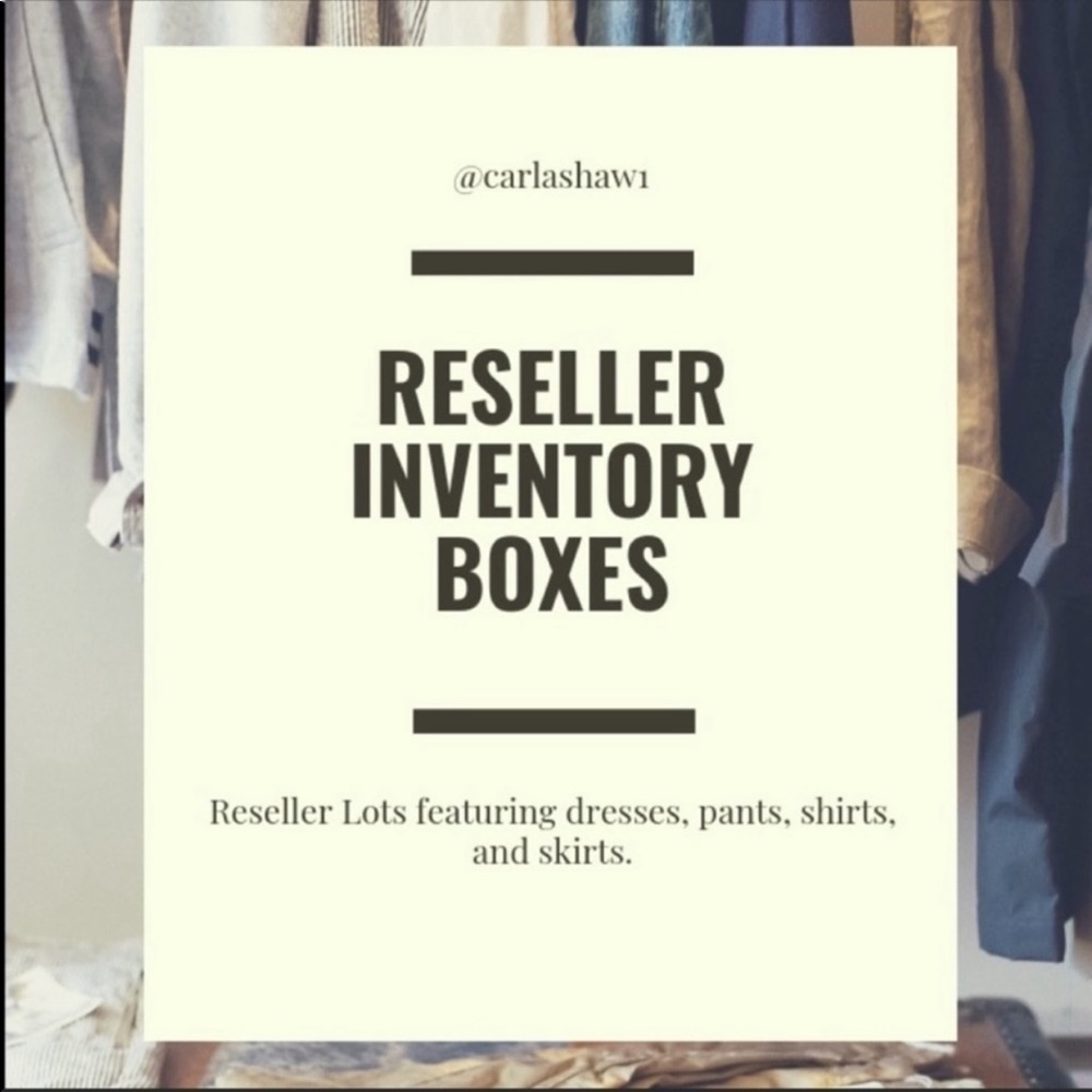 Reseller Inventory Boxes